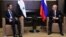 Сирия президенті Башар Асад (сол жақта) пен Ресей президенті Владимир Путин. Сочи, Ресей, 17 мамыр 2018 жыл.