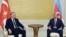Встреча премьер-министра Турции Реджепа Эрдогана с презмдентом Азербайджана Ильхамом Алиевым в Баку (архивыное фото)