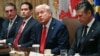 Presidenti amerikan, Donald Trump, gjatë mbledhjes së kabinetit. 9 tetor 2025. 