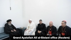 Întâlnirea dintre papa Francisc și ayatollahul Ali al-Sistani