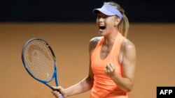 Russian tennis player Maria Sharapova (file photo)