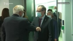 Borelj sa kosovskom delegacijom u Briselu