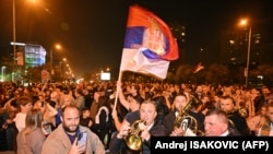 Սերբիայում ընդդիմությունը տոնում է հաղթանակը, 25-ը հոկտեմբերի, 2026թ.