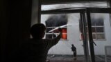 Russian drones hit the Ukrainian city of Zaporizhzhya early on June 14.
