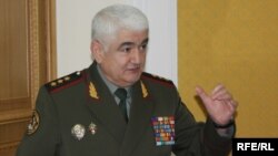 Tajikistan - Sherali Khayrulloev, Tajikistan Minister of Defence, Dushanbe, 20Feb2010