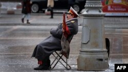 22 лютого 2017 року: двійник Сталіна в центрі Москви