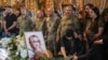 UKRAINE -- Farewell to sisters killed in Russian missile strike on May 14 - Lyubava and Vera Yakovleva. Kyiv, May 19, 2026