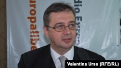În studioul Europei Libere la Chișinău