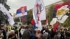 Protest studenata u Beogradu za podršku Srbima s Kosova, 11. oktobar 2025.