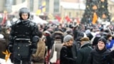 Russians Protest In St. Petersburg Against Government