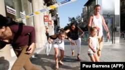 Barselonanyň Las Ramblas köçesinde, 17-nji awgust, 2017