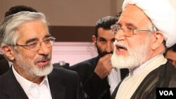 مقامات جمهوری اسلامی تاکنون دادگاهی برای میرحسین موسوی، زهرا رهنورد و مهدی کروبی برگزار نکرده‌اند.