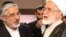 مهدی کروبی (راست) و میرحسین موسوی، رهبران جنبش سبز در سال ۱۳۸۸