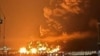Атака беспилотников на нефтяной терминал в Феодосии, архивное фото, 13 октября 2025 года