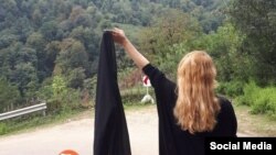 İranda antihicab fəalalrından biri