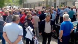 Podgorica: Protest radnika KAP-a