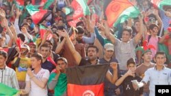 Афганські футбольні вболівальники, архівне фото