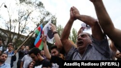 Митинг оппозиции в Баку. 11.09.2016