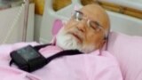 آخرین تصویری که از مهدی کروبی بر روی تخت بیمارستان منتشر شد.