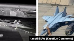 Удар по аэродрому «Бельбек», фотоиллюстрация