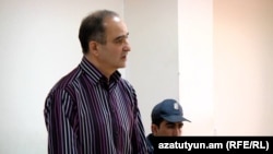 Armenia - Businessman Ashot Sukiasian stands trial in Yerevan, 5May2016. 