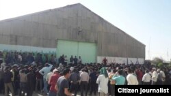 Iran - Haft Tapeh - Workers of Sugar Factory Continue their Strike.