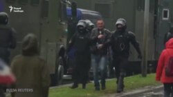 Жесткий разгон протеста в Минске