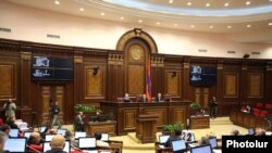 Armenia - A session of parliament.