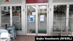 Banja Luka, zatvoreni ugostiteljski objekti zbog epidemioloških mjera, mart 2021. 