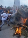 APTOPIX Nepal Protest