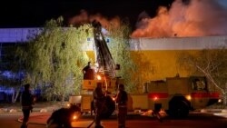 Після удару російського БПЛА горить  торговельний центр у Запоріжжі. 22 вересня 2026 року