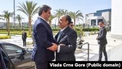 Šefovi crnogorske i egipatske diplomatije Ervin Ibrahimović i Badr Abdelatij u Egiptu
