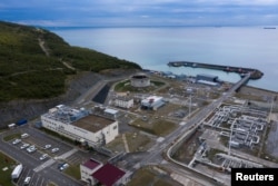 Каспий құбыр консорциумының Новороссийск қаласындағы терминалы.