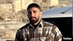 The funeral for Omid Sarlak, a political activist in Iran, was held in Aligoodarz, western Iran, on November 3.