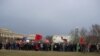 Антивоенный митинг в Петербурге. 8 марта 2014 года