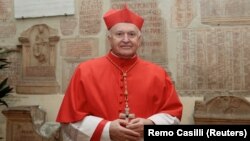 Beogradski nadbiskup Ladislav Nemet nakon što ga je Papa Franja uveo u službu kardinala, 8. decembar 2024. 