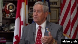 US Congressman Joe Wilson speaks to RFE/RL on April 16. 