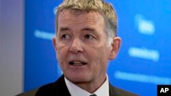 MI6-ის ხელმძღვანელი რიჩარდ მური. ლონდონი, 30 ნოემბერი, 2021.