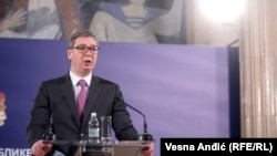 Predsednik Srbije Aleksandar Vučić