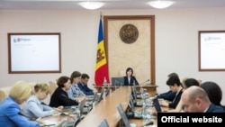 La ședința guvernamentală de astăzi la Chișinău