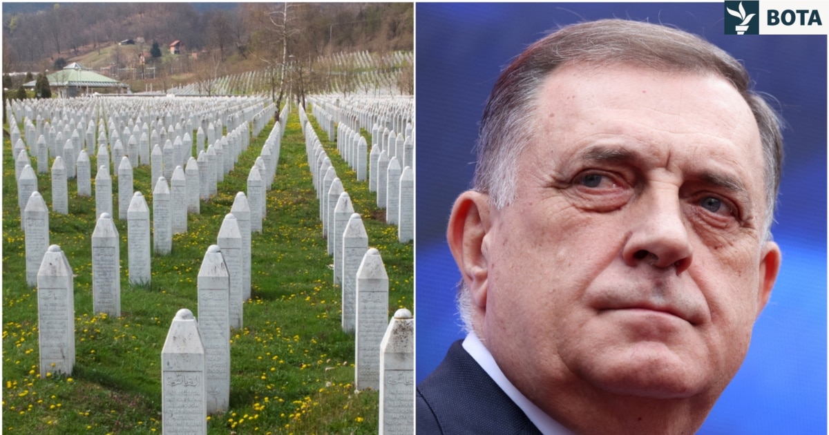 Deri kur Dodik do ta mohojë gjenocidin në Srebrenicë pa u ndëshkuar 