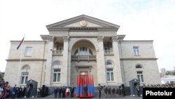 An event on Armenia's Independence Day at the Prime Minister's Office (former Presidential Palace), 21 September 2018