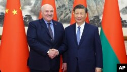 Lideri Bjelorusije i Kine Aleksandar Lukašenko i Si Điping u Pekingu, 04.12.2023.