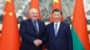 Александр Лукашенко и председатель КНР Си Цзиньпин