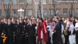 «Тральщик «Черкассы» – герои Украины» – крымских моряков встретили в Черкассах