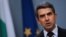 Președintele Rosen Plevneliev la o conferință de presă la Sofia