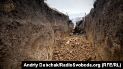 Окоп біля Водяного, березень 2018 року