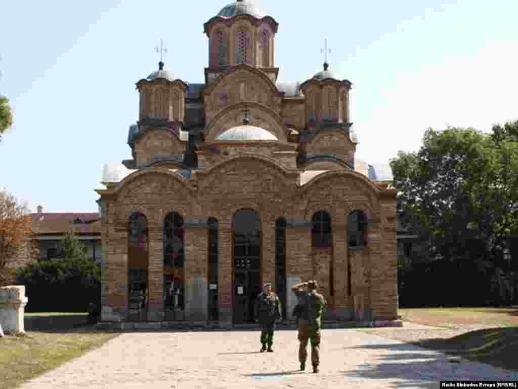 Gračanicu štiti kosovska policija, foto: Amra Zejneli