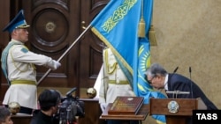 Қасым-Жомарт Тоқаев ант беру рәсімінде. Астана, 20 наурыз 2019 жыл.
