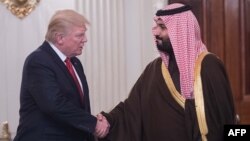 Donald Trump i Mohammed bin Salman